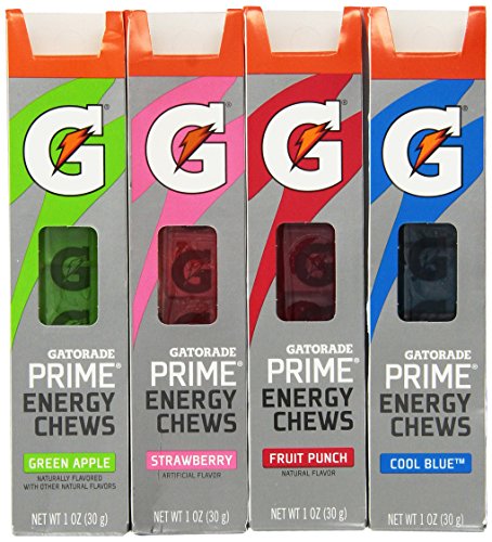 Product Cover Gatorade G Series 01 Prime Energy Chews Mixed 4 Pack (4 Sleeves)