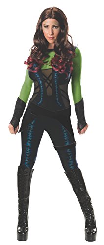 Product Cover Rubie's Women's Guardians of the Galaxy Gamora Costume, As Shown, X-Small