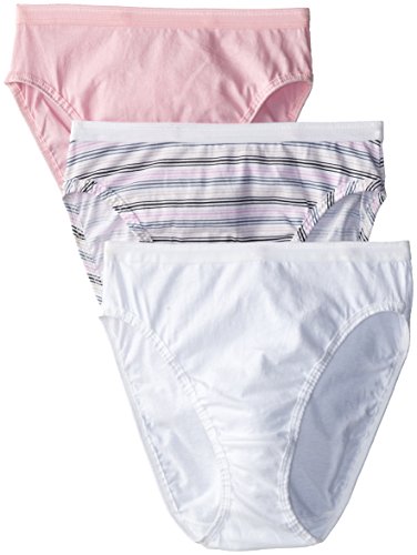 Product Cover Fruit of the Loom Women's 3 Pack Assorted Cotton Hi-Cut Panties