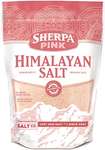 Product Cover Sherpa Pink Gourmet Himalayan Salt - 5 lbs. Fine Grain