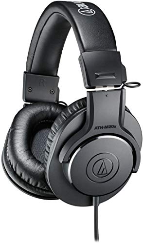 Product Cover Audio-Technica ATH-M20x Professional Studio Monitor Headphones, Black