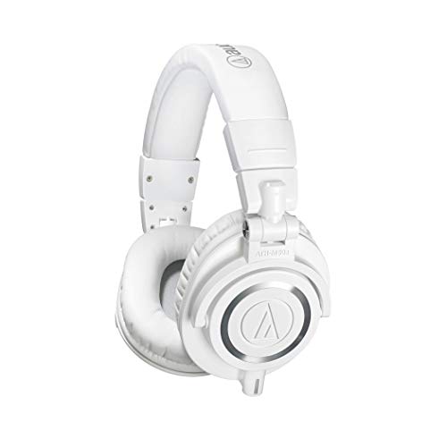 Product Cover Audio-Technica ATH-M50xWH Professional Studio Monitor Headphones, White
