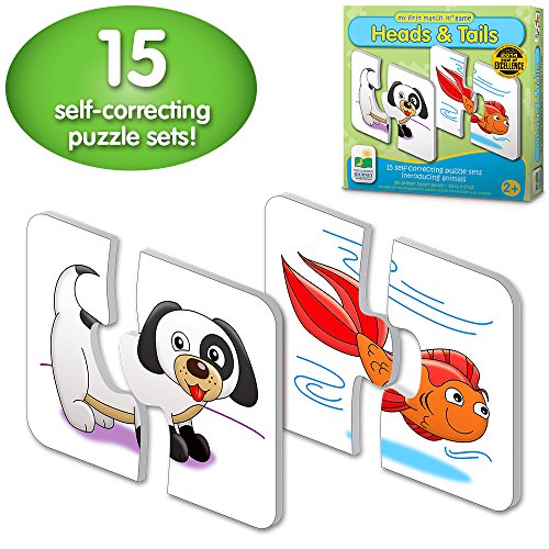 Product Cover The Learning Journey: My First Match It - Head and Tails - 15 Self-Correcting Animal Matching Puzzles