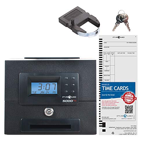 Product Cover Pyramid 5000HD Heavy Duty Steel Auto Totaling Time Clock - Made in the USA