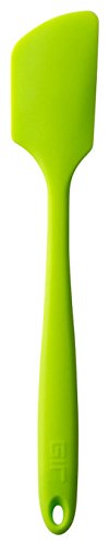 Product Cover GIR: Get It Right Premium Silicone Spatula | Heat-Resistant up to 550°F | Seamless, Nonstick Small Kitchen Spatulas for Cooking, Baking, and Mixing | Mini - 8 IN, Lime