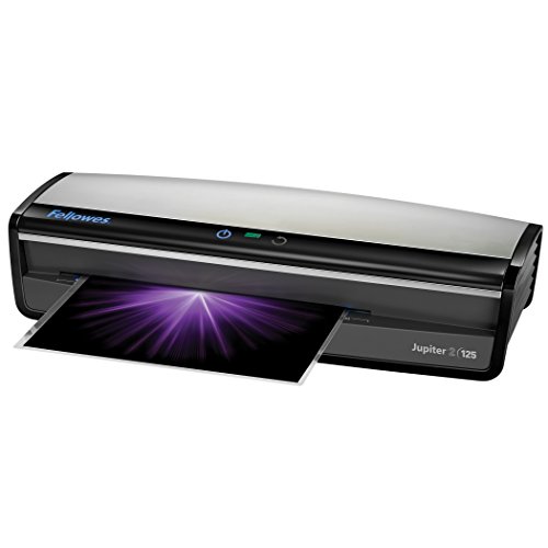 Product Cover Fellowes Laminator  Jupiter 2 125, Rapid 1 Minute Warm-up Laminating Machine, with Laminating Pouches Kit (5734101)