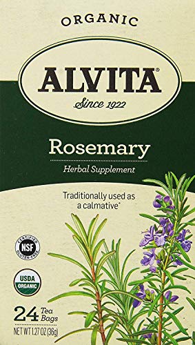Product Cover Alvita Teas, Organic, Rosemary Tea, Caffeine Free, 24 Tea Bags 36 gram