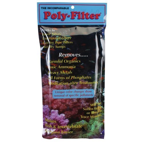 Product Cover Poly-Bio-Marine, Poly Filter, Fish Aquarium Filter Media Pad, 3-pack, 4