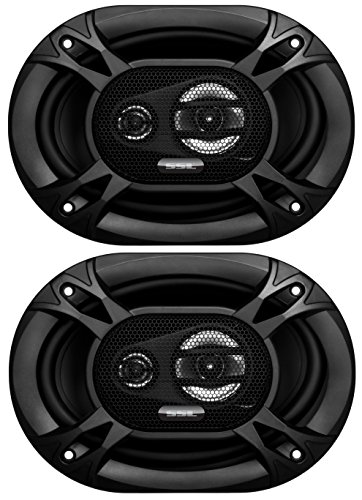 Product Cover Sound Storm Labs EX369 300 Watt Per Pair 6 x 9 Inch Full Range 3 Way Car Speakers Sold in Pairs