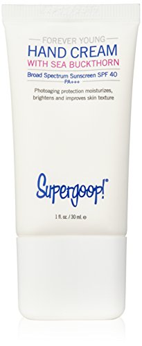 Product Cover Supergoop! Forever Young Hand Cream with Sea Buckthorn SPF 40, 1 Fl Oz