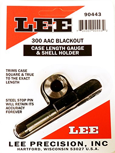 Product Cover Lee Precision Reloading Gauge/Holder 300 AAC Blackout Lee Precision Gauge/Holder 300 AAC Blackout, Silver, Small