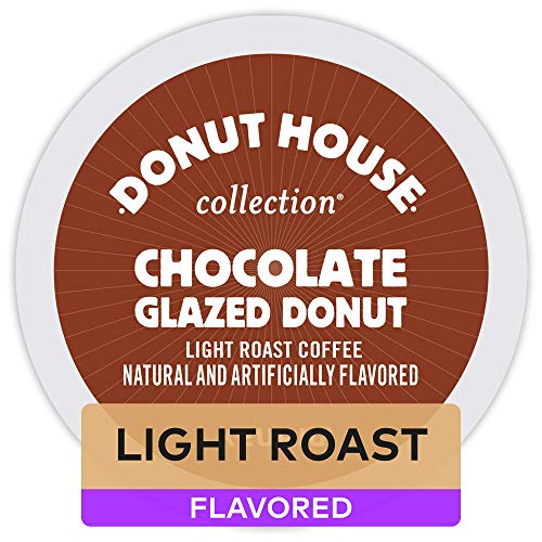 Product Cover Donut House Collection Chocolate Glazed Donut, Keurig K-Cups, 72 Count