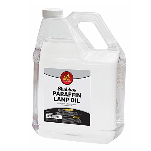 Product Cover 1 Gallon Paraffin Lamp Oil - Clear Smokeless, Odorless, Clean Burning Fuel for Indoor and Outdoor Use - Shabbos Lamp Oil, by Ner Mitzvah