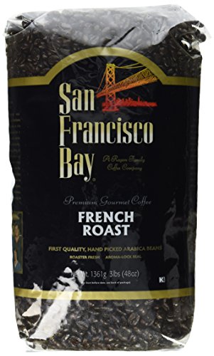 Product Cover San Francisco Bay French Roast Fresh Whole Bean Coffee- 2 of 3 Lbs /6 Pounds