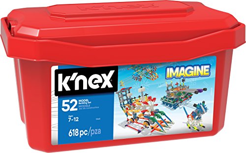 Product Cover K'NEX - 52 Model Building Set - 618 Pieces - Ages 7+ Engineering Education Toy (Amazon Exclusive)