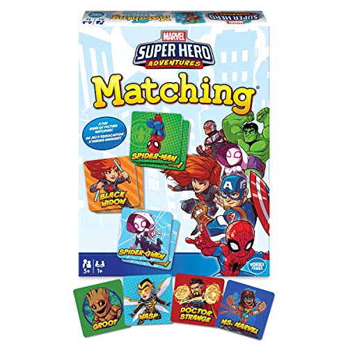 Product Cover Wonder Forge Marvel Matching Game for Boys and Girls Age 3 to 5 - A Fun and Fast Superhero Memory Game