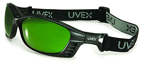 Product Cover UVEX by Honeywell S2607XP Uvex Livewire Sealed Safety Eyewear with Matte Black Frame, Shade 3.0 Lens Tint, UV Extreme  and Anti-Fog Lens Coating