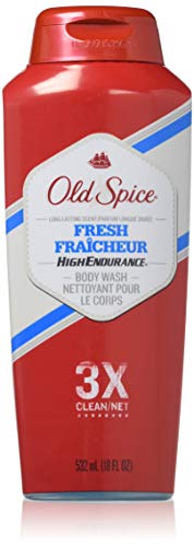Product Cover Old Spice High Endurance Body Wash, Fresh, 18 fl oz (532 ml), (Pack of 3)