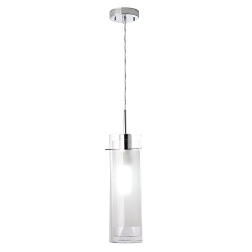 Product Cover Globe Electric 64023 Pendant Lighting, 1, Polished Chrome with Frosted Insert