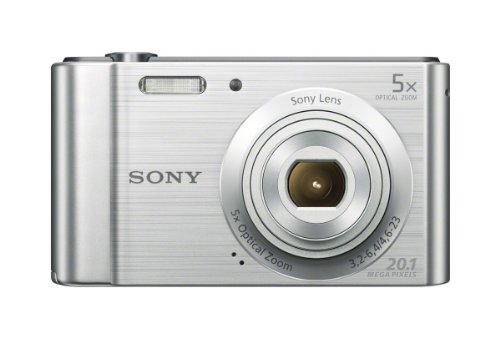 Product Cover Sony (DSCW800) 20.1 MP Digital Camera (Silver)