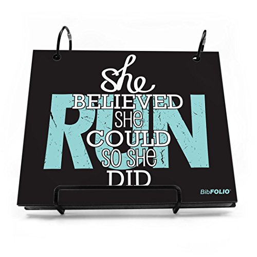 Product Cover Gone For a Run BibFOLIO Race Bib Album - She Believed She Could