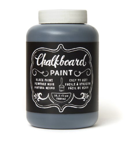 Product Cover DIY Shop Chalkboard Paint by American Crafts | 16.5 ounces, Black (366867)