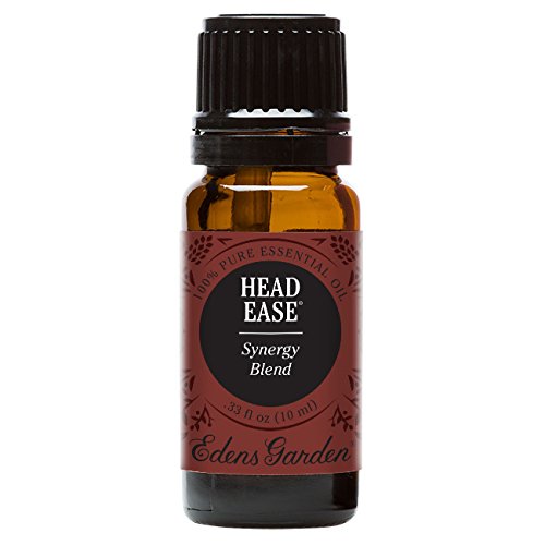 Product Cover Edens Garden Head Ease Essential Oil Synergy Blend, 100% Pure Therapeutic Grade (Highest Quality Aromatherapy Oils- Headache & Massage), 10 ml