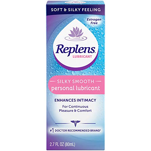 Product Cover Replens Silky Smooth Personal Lubricant 2.7 fl oz bottle