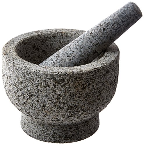 Product Cover JAMIE OLIVER Mortar and Pestle, Unpolished Granite, 6 Inch
