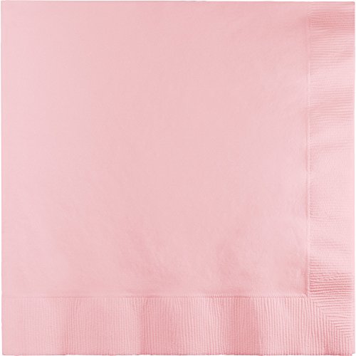Product Cover Creative Converting 240 Count Celebrations Lunch Paper Napkins, Classic Pink - 28191081