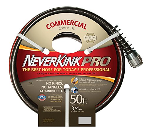 Product Cover Teknor Apex Neverkink, 9844-50  PRO Water Hose, 3/4-in x 50 feet. , black - 1094724