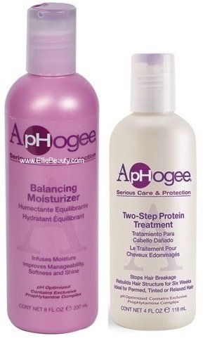 Product Cover Aphogee Serious Hair Care Double Bundle (Balancing Moisturizer and Twostep Protein Treatment).