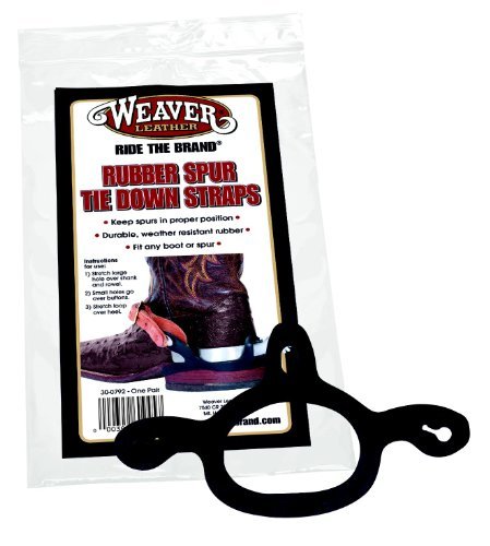 Product Cover WEAVER LEATHER RUBBER SPUR TIE DOWN STRAPS