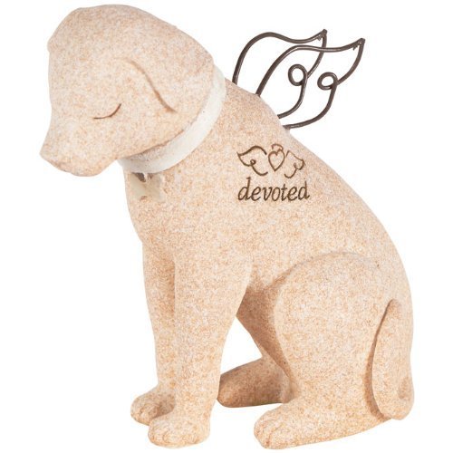Product Cover The Lakeside Collection Bereavement Faithful Angel Memory Memorial Dog Pet Figurine Statue