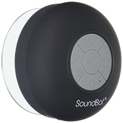 Product Cover SoundBot SB510 HD Water Proof Bluetooth 3.0 Speaker, Mini Water Resistant Wireless Shower Speaker, Handsfree Portable Speakerphone with Built-in Mic