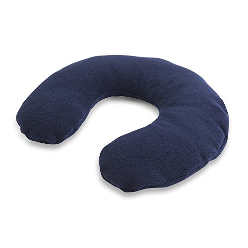 Product Cover Sunny Bay Neck Heating Wrap, Flax Seeds, Navy Blue, Medium