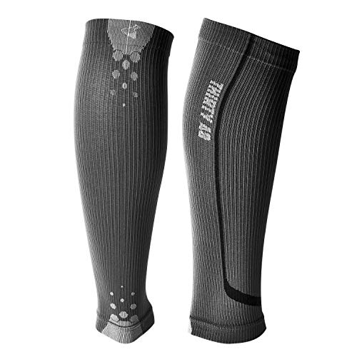 Product Cover Thirty48 Cp Compression Sleeves Gray-Black Size Medium