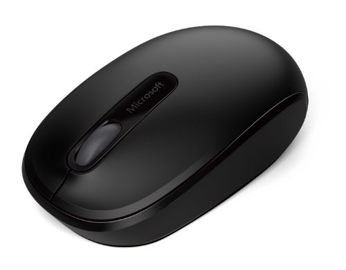 Product Cover Microsoft Wireless Mobile Mouse 1850 - Black (U7Z-00001)