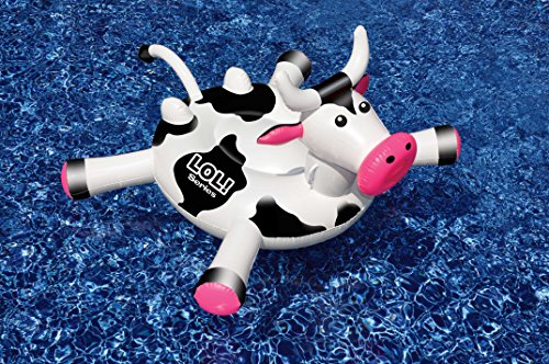 Product Cover Swimline LOL Cow Inflatable Pool Float