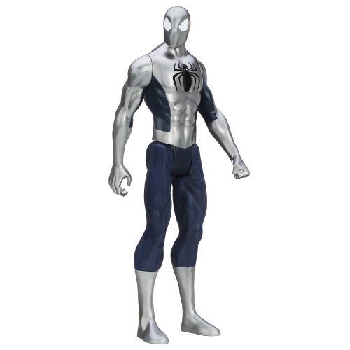 Product Cover Marvel Ultimate Spider-Man Titan Hero Series Armored Spider-Man Figure - 12 Inch