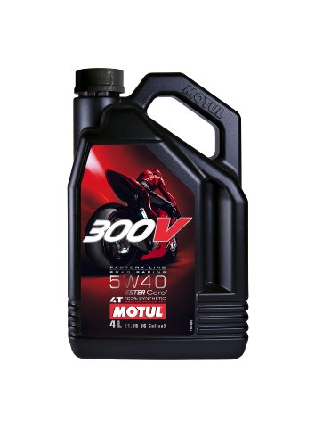 Product Cover Motul 104115 Racing Oil 300V Synthetic 5W40 4L