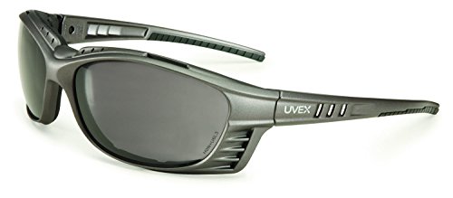 Product Cover UVEX by Honeywell S2621XP Uvex Livewire Sealed Safety Eyewear with Silver Frame, Gray Lens Tint, UV Extreme  and Anti-Fog Lens Coating
