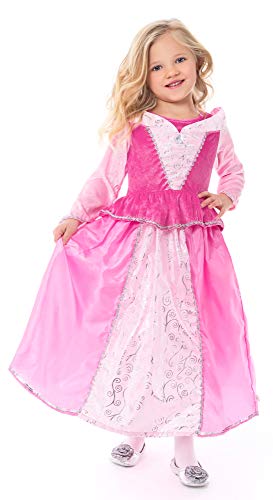 Product Cover Little Adventures Sleeping Beauty Princess Dress Up Costume (Large Age 5-7)