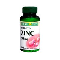 Product Cover Nature's Bounty Zinc 50 mg Caplets 100 ea (Pack of 3)