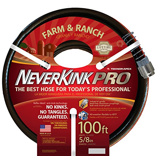 Product Cover Teknor Apex Neverkink,  8846-100 Farm & Ranch Water Hose, 5/8-in x 100-feet