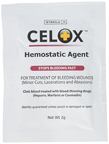 Product Cover CELOX Granular Hemostat Blood-Clotting Crystals, 3 Count