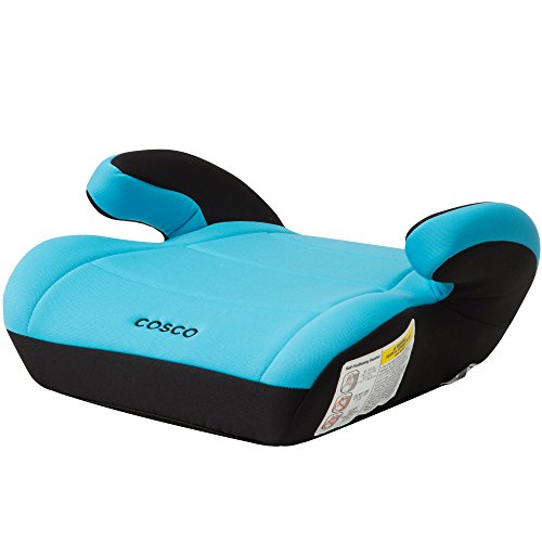 Product Cover Cosco Topside Booster Car Seat - Easy to Move, Lightweight Design (Turquoise)