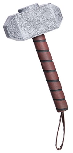 Product Cover Marvel Rubie's Men's Universe Thor Hammer Costume Accessory, Multi, One Size
