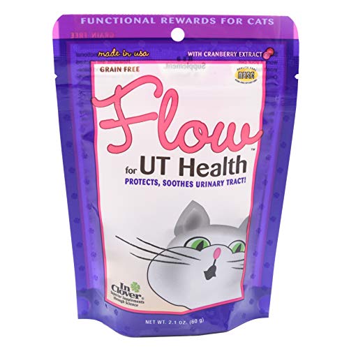 Product Cover In Clover Flow Soft Chews for Daily Support for UT Health in Cats, Scientifically Formulated with Natural Ingredients for a Healthy Urinary Tract. 2.1oz. (60gm)
