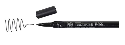 Product Cover Sakura PenTouch Low Odor Xylene-Free Permanent Paint Marker, 1 mm Fine Tip, 138 mm, Black